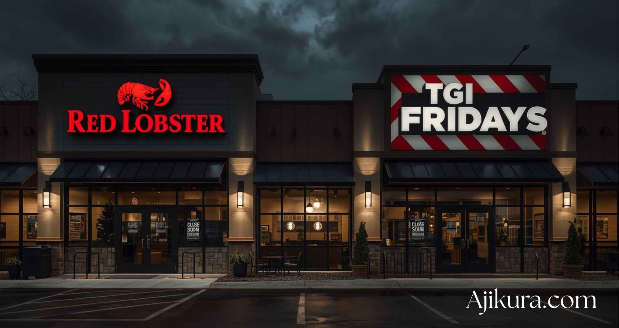 Red Lobster TGI Fridays Closing