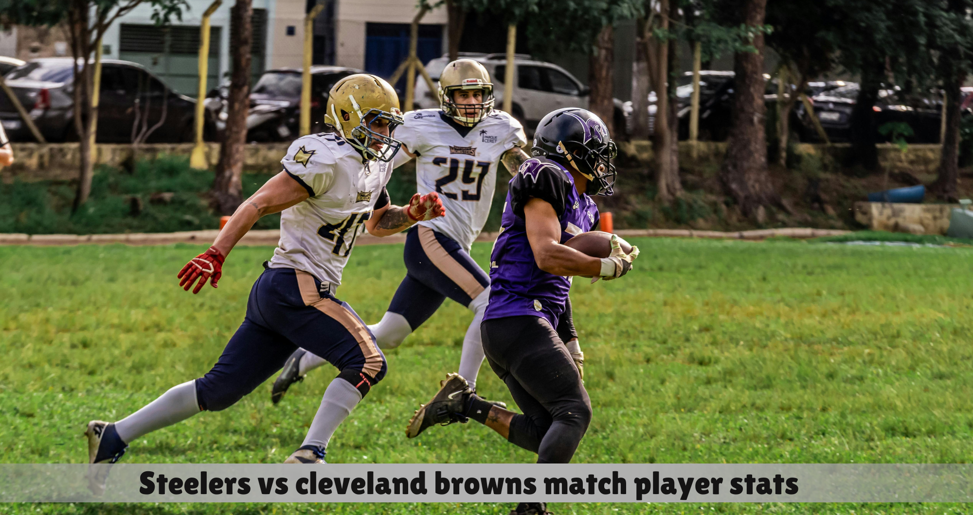 steelers vs cleveland browns match player stats